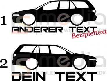 Tuned Mitsubishi Galant EA0 (Kombi)